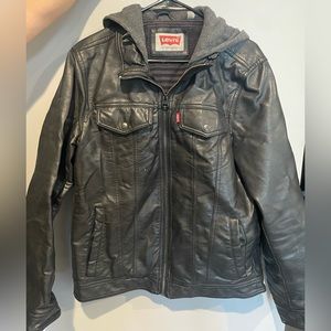 Levi Leather Coat